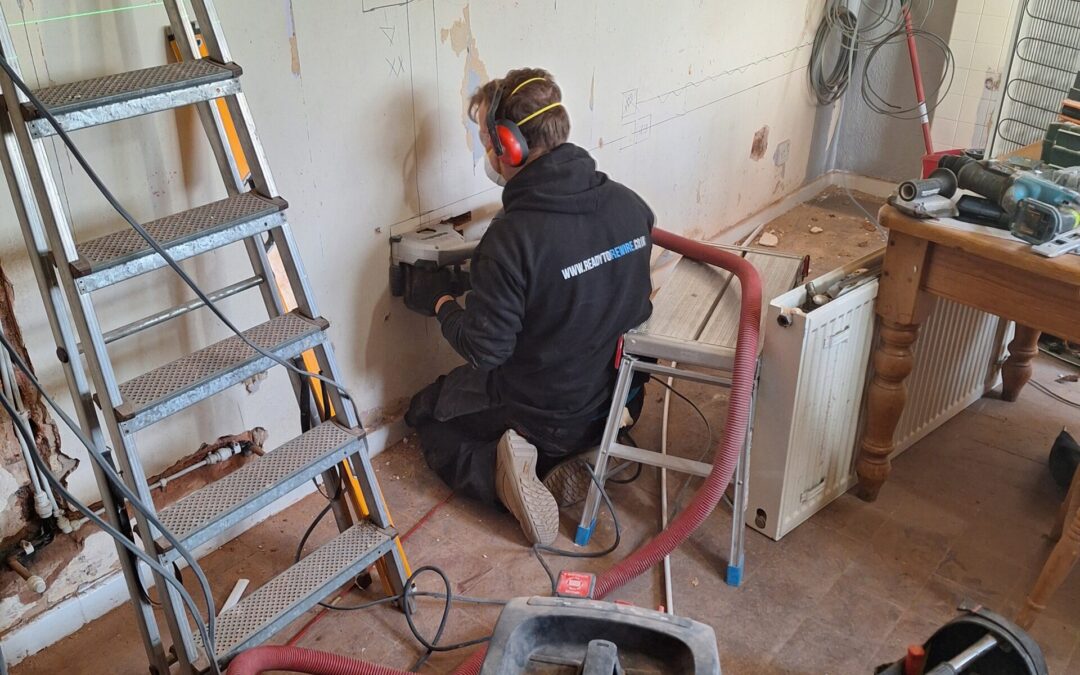 Full Electrical Rewire Underway at Character Property in Bridgnorth